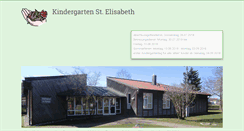 Desktop Screenshot of kiga-st-elisabeth-ll.de